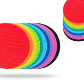 Overt FreeStyle CGM Flexible Patches – Assorted Round Colors (5 Pack)