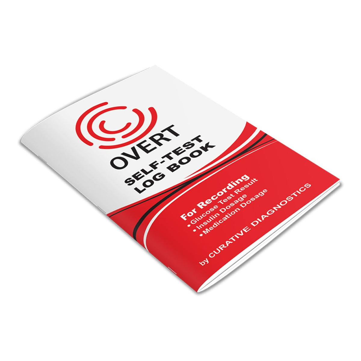 Overt Diabetic Log Book for Recording Glucose Readings Efficiently