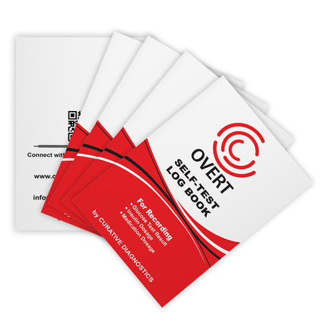 Overt Diabetic Log Book for Recording Glucose Readings Efficiently