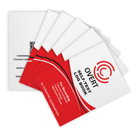 Overt Diabetic Log Book for Recording Glucose Readings Efficiently