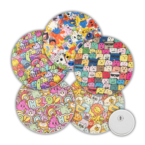 Overt Libre 3 Sensor Patch – Waterproof & Flexible – 5 Pack