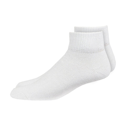 Overt Diabetic Cotton Blend Ankle Socks for Optimal Circulatory Flow 3 Pairs By Curative Diagnostics