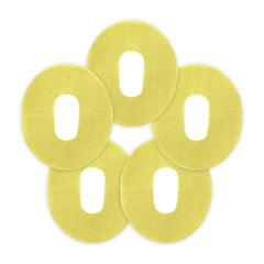 Overt Dexcom G6 Adhesive Guards Monitoring Patch - Yellow [5 pack]