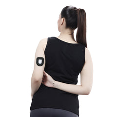 Overt Omnipod Adhesive Guards Monitoring Patch - Black