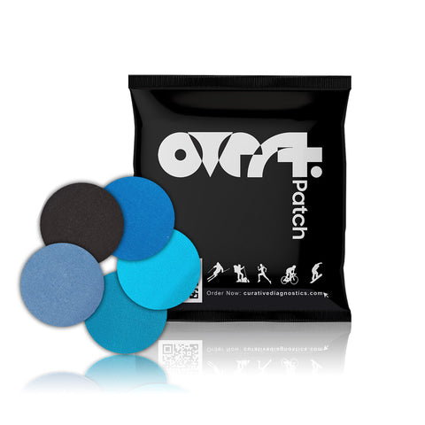 Overt Freestyle Libre Flexible Patches - Oval Assorted Pastel Colors [5 Pack]