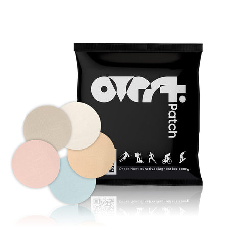 Overt Freestyle Libre Flexible Patches - Oval Assorted Pastel Colors [5 Pack]