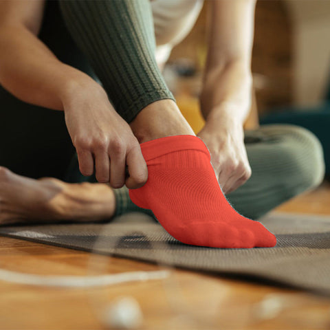 Overt Diabetic Cotton Blend Ankle Socks for Optimal Circulatory Flow 3 Pairs By Curative Diagnostics