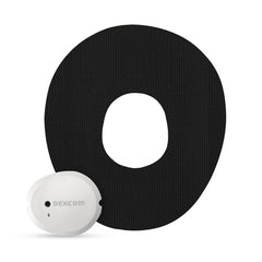 Overt Dexcom G7 Adhesive Patch - Black [ 5 Pack ]