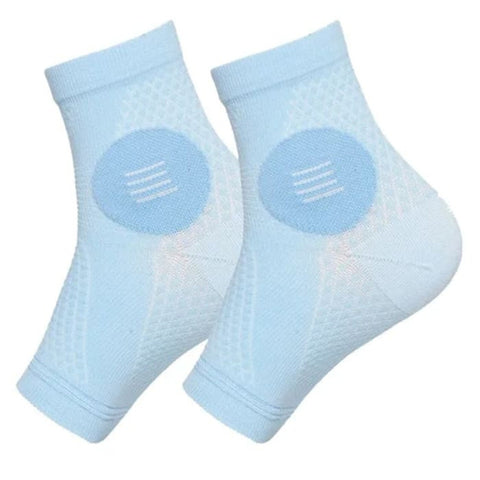 Overt Neuropathy Socks - Compression Sleeves for Nerve Damage Pain, Ankle Gout, or Fasciitis Relief Brace